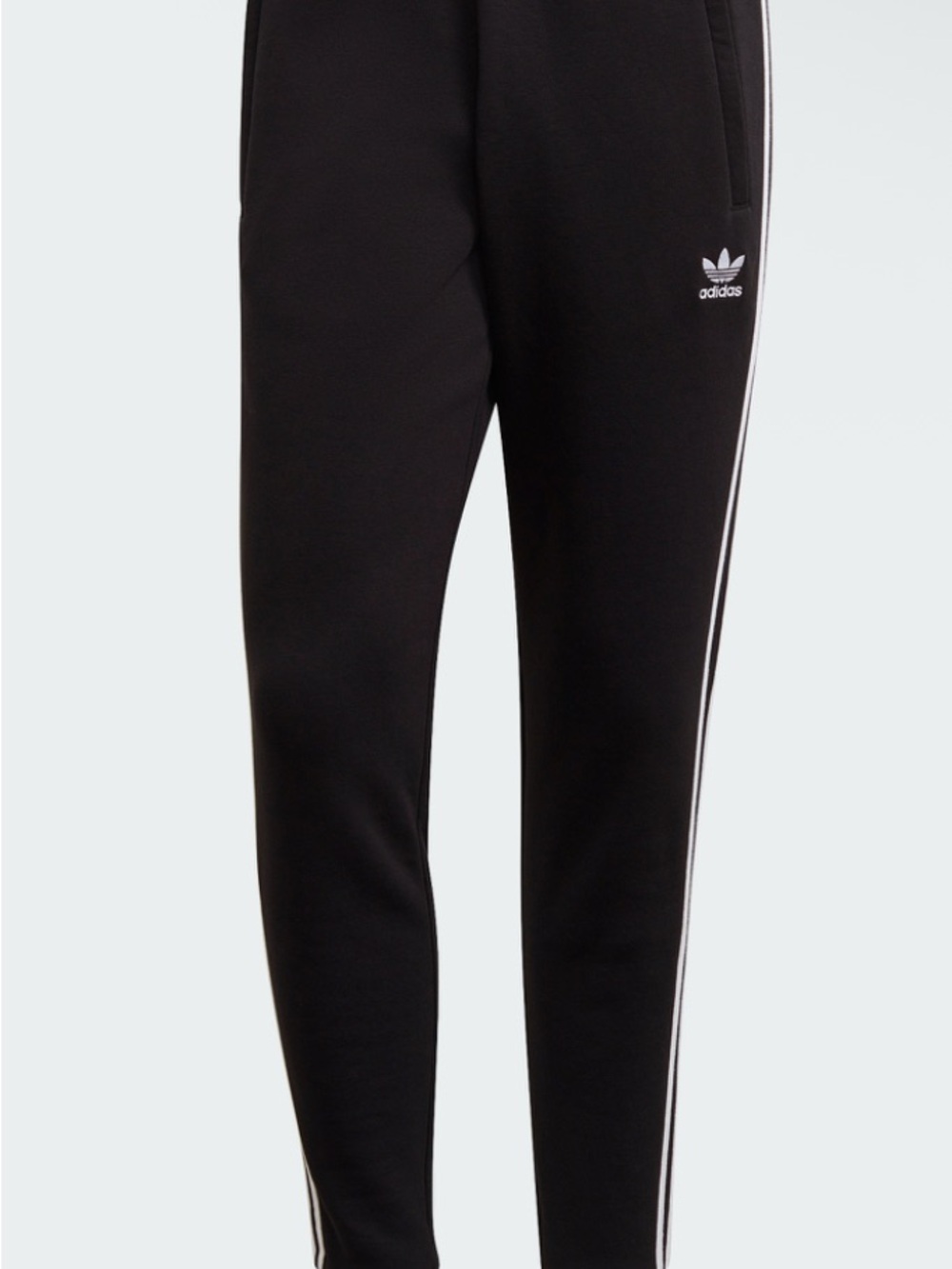 Men’s Adidas NWOT Adicolor Classics 3-Stripes Pants Size Medium Black